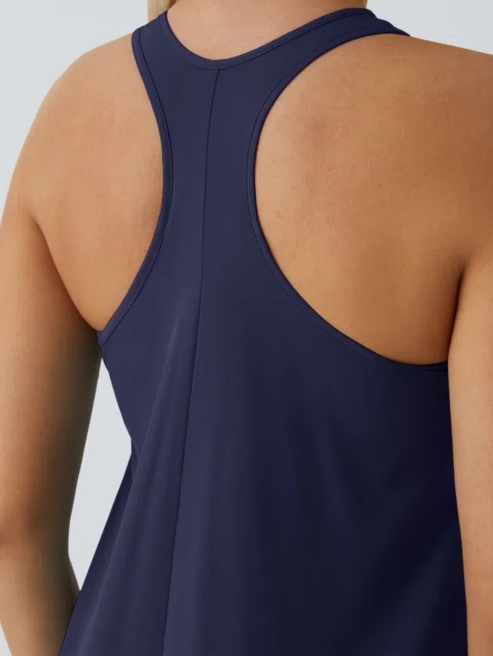 HALARA Breezeful™ Backless Racerback Side Pocket High Low Flowy Midi - Picture 5 of 6